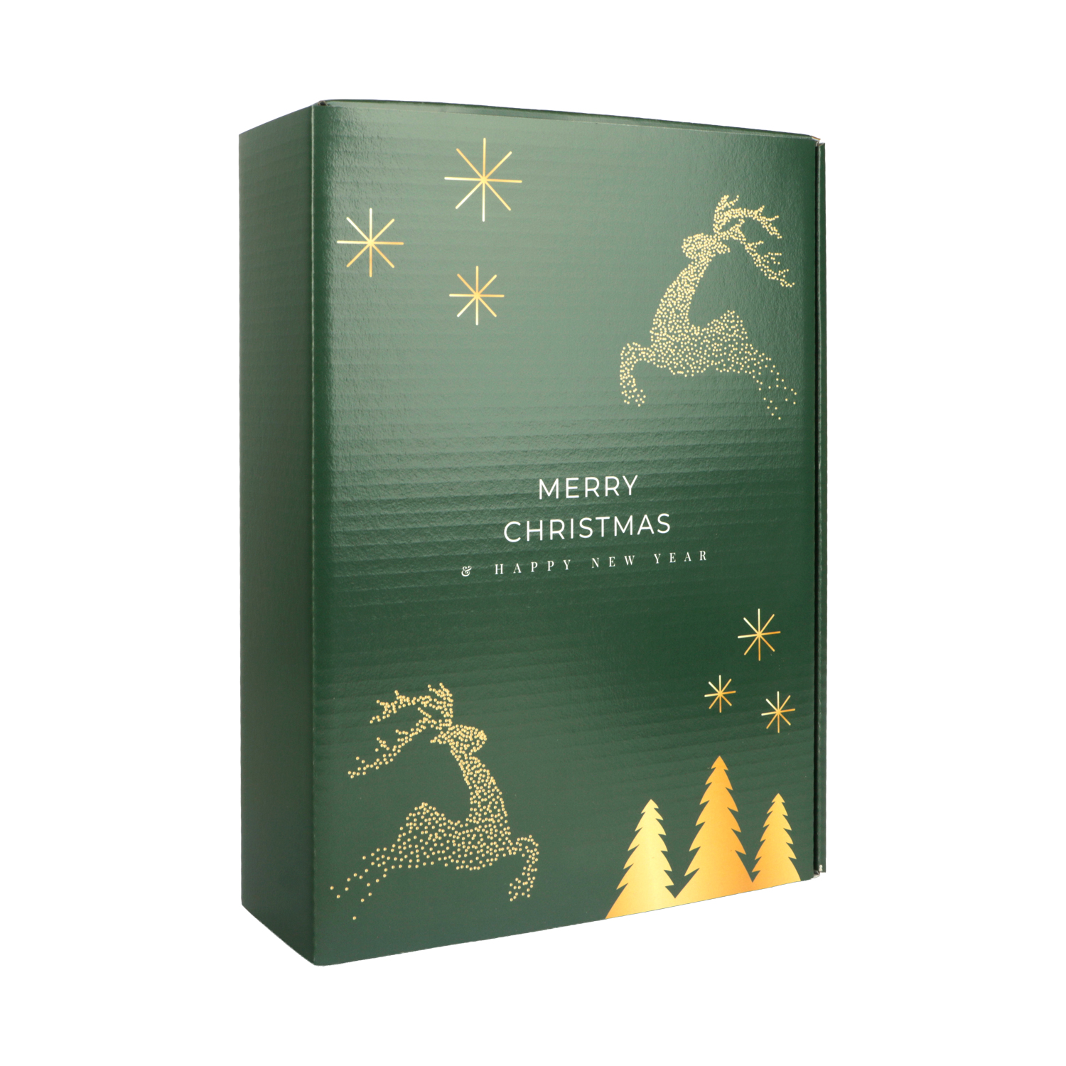 Afbeelding van Ds à 25 geschenkdoos 3 fles 36x25x9,5 cm Rendier