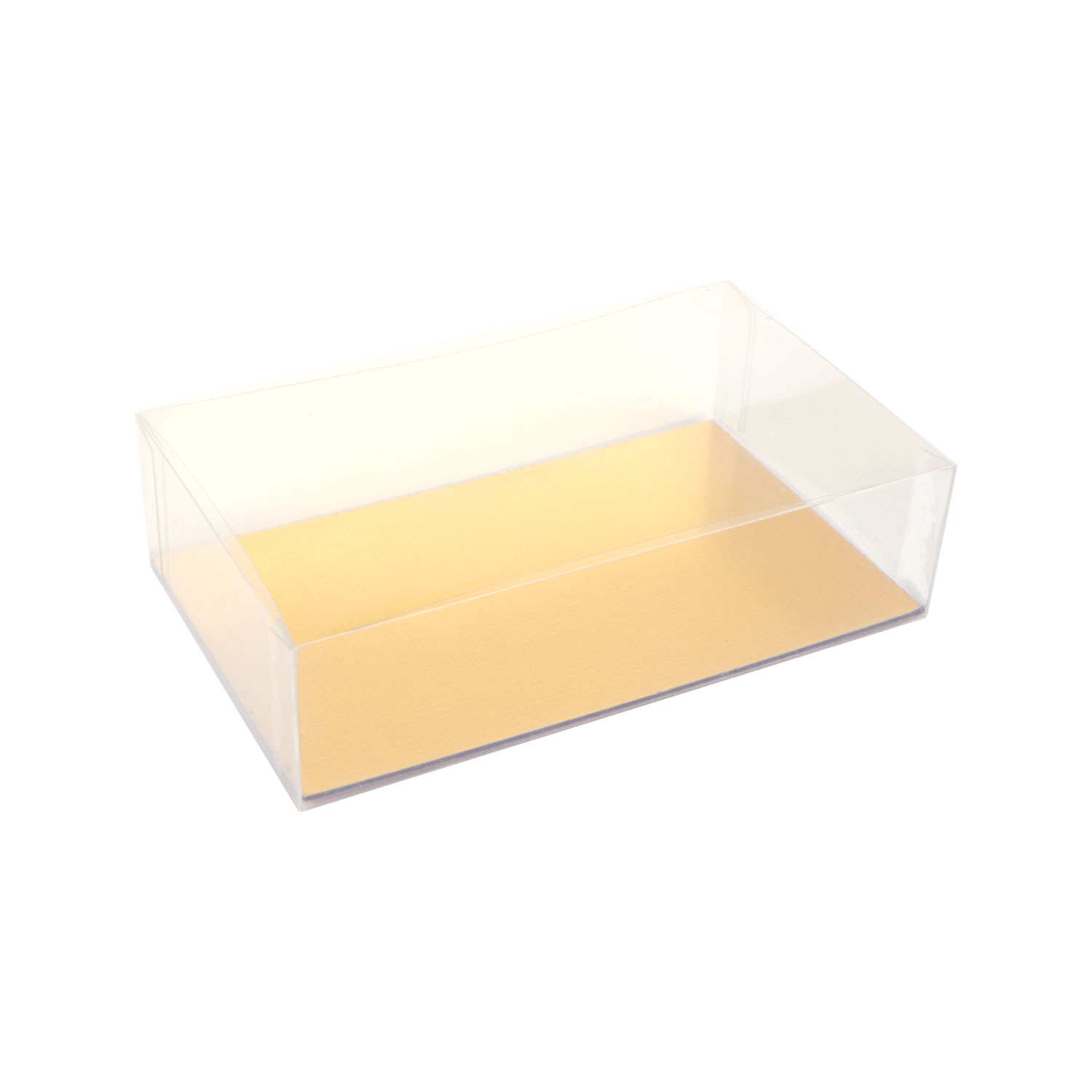 Afbeelding van Ds à 35 acetaat doosje 15x9x3,5 cm met goudbodem