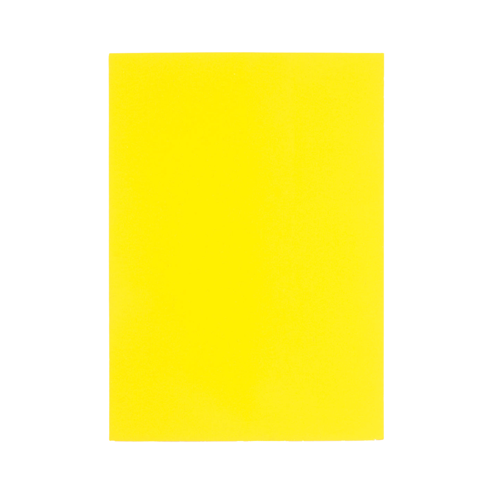 Picture of Pak à 100 prijskaart geel 16x24 cm