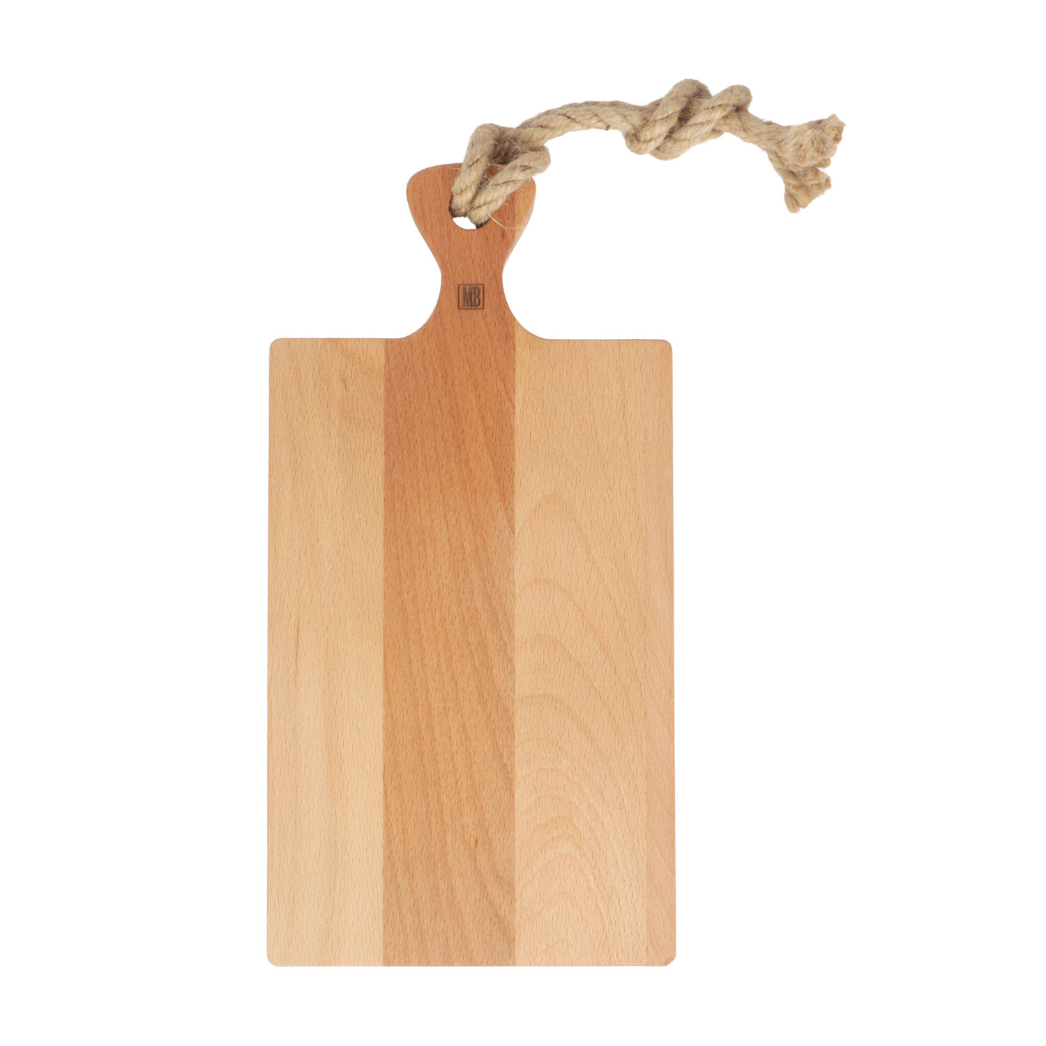 Picture of Beech board 31.5x16x1.9 cm with handle and rope
