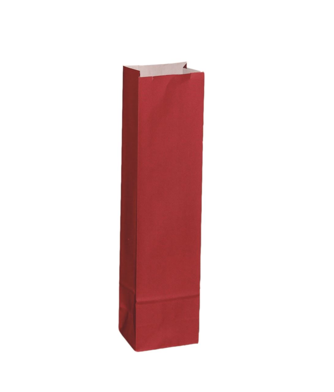Picture of Pak à 50 fleszak breed met blokbodem rood kraft