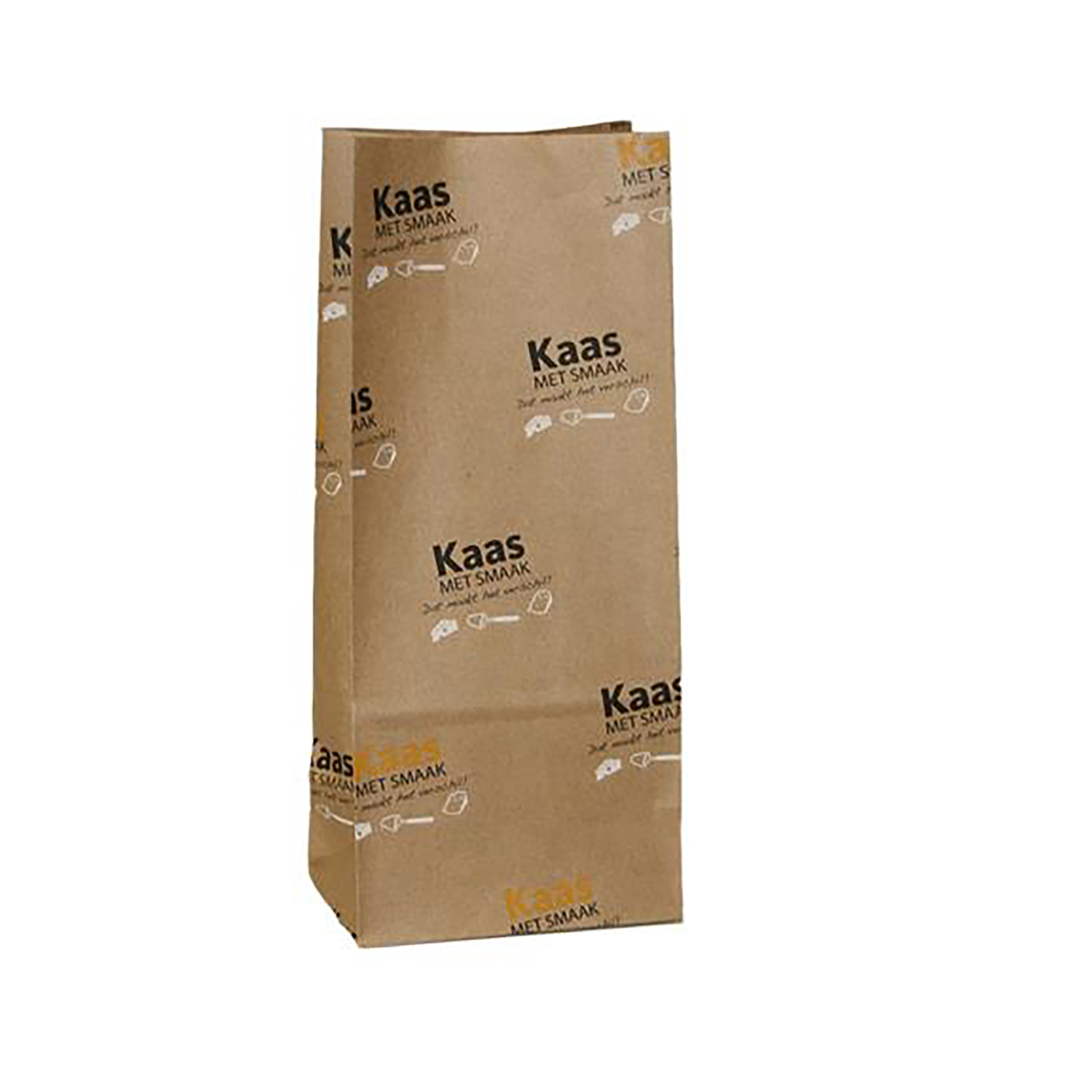 Afbeelding van Ds à 250 blokbodemzak 12,5+8x28 cm Kaas met smaak