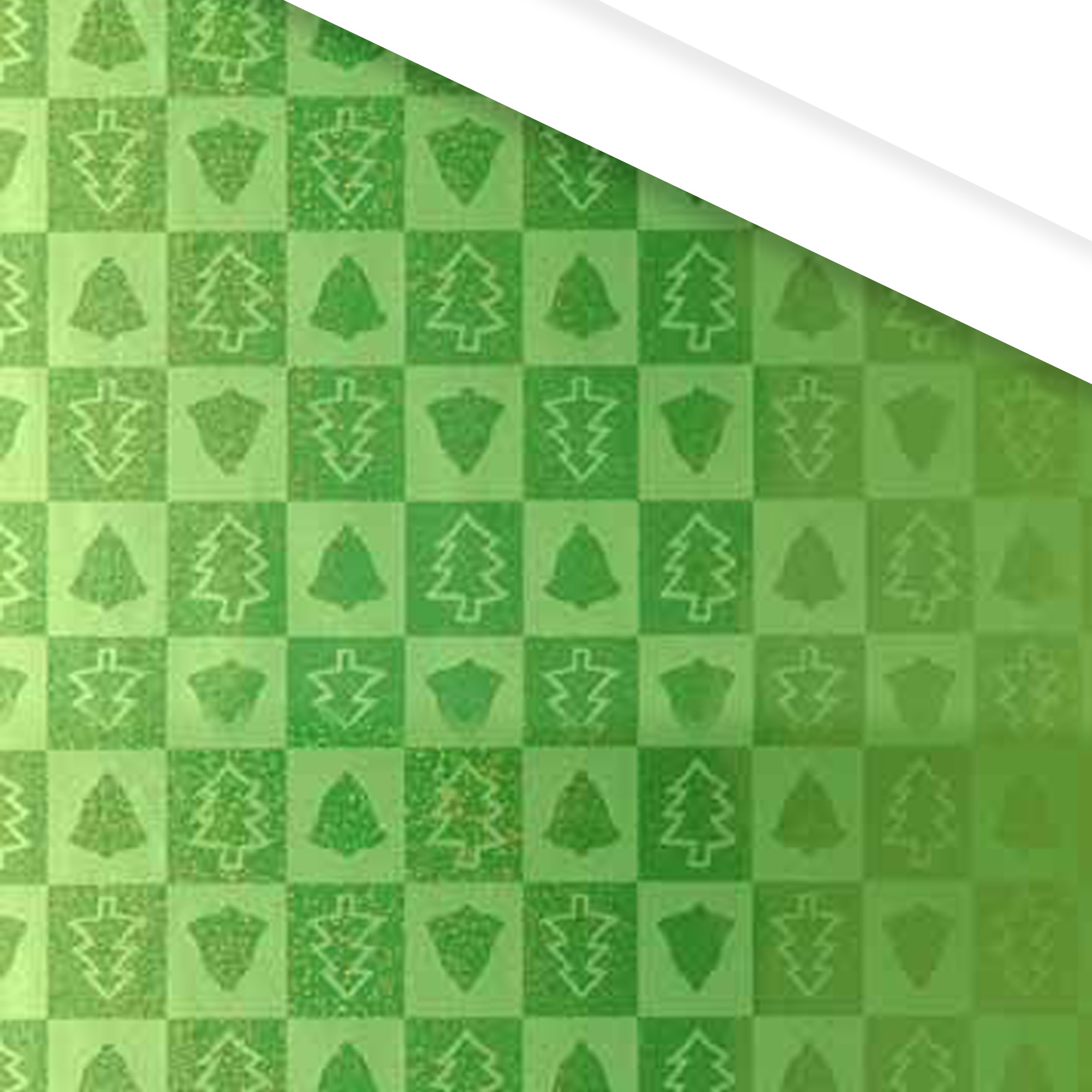 Afbeelding van Rol Kerstpapier 30 cm 100 mtr Metallic green (uc)
