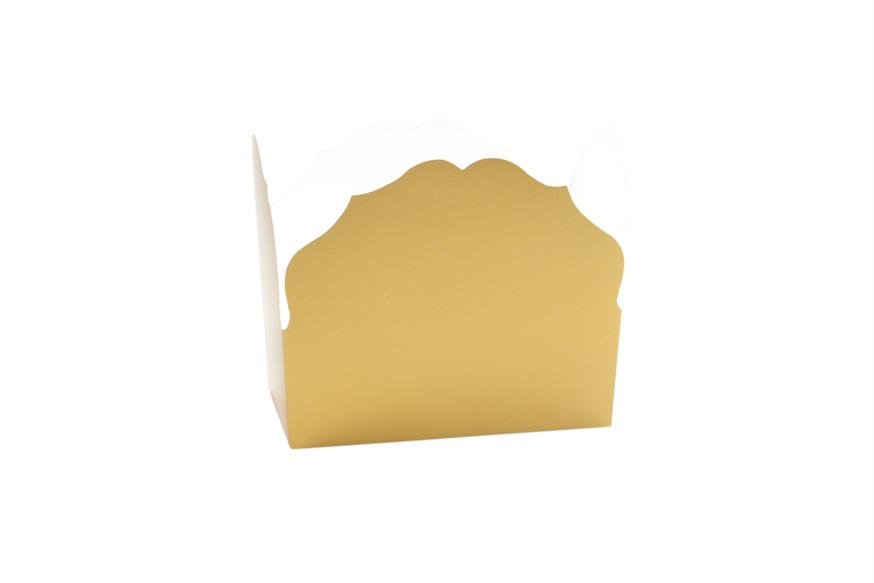 Picture of Pak à 25 bonbondoos 375 gram goud