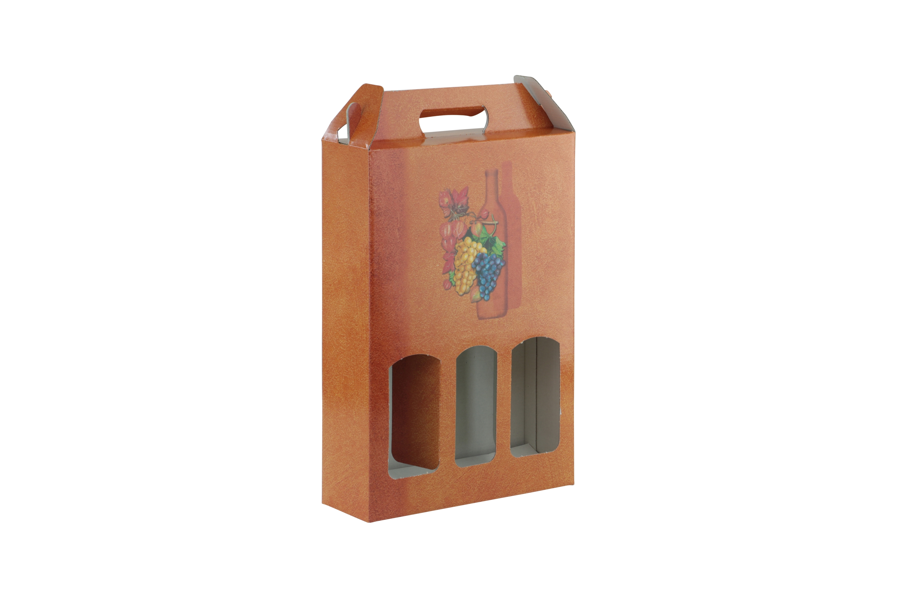 Picture of Draagkarton 3 fles Druiven 25x8,2x36 cm (ucl)