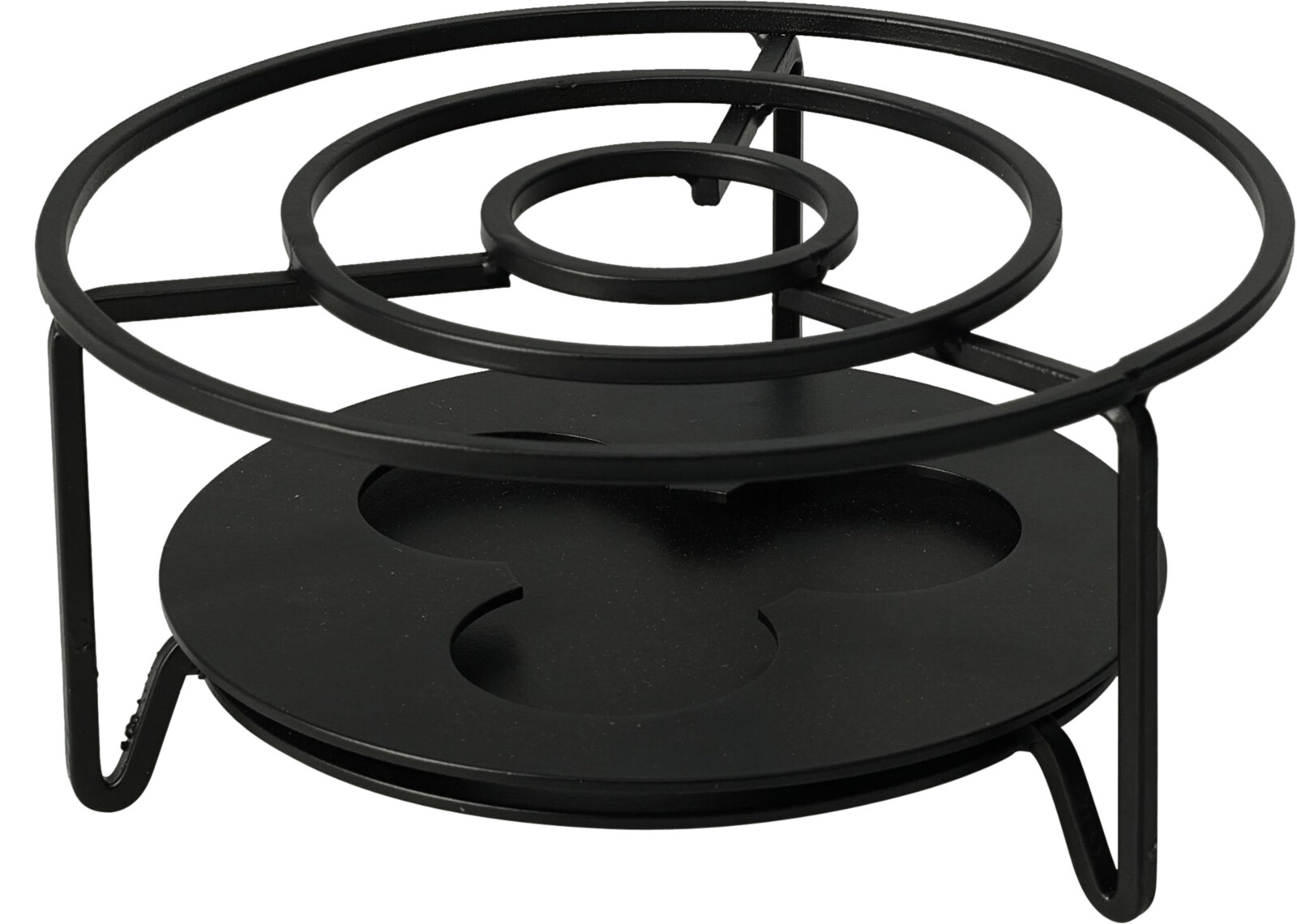 Afbeelding van Warmhouder rvs zwart