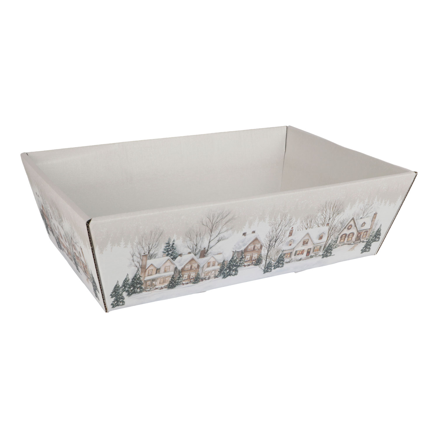 Afbeelding van Ds à 25 kartonnen bak 33x19x11 cm Winterdorp
