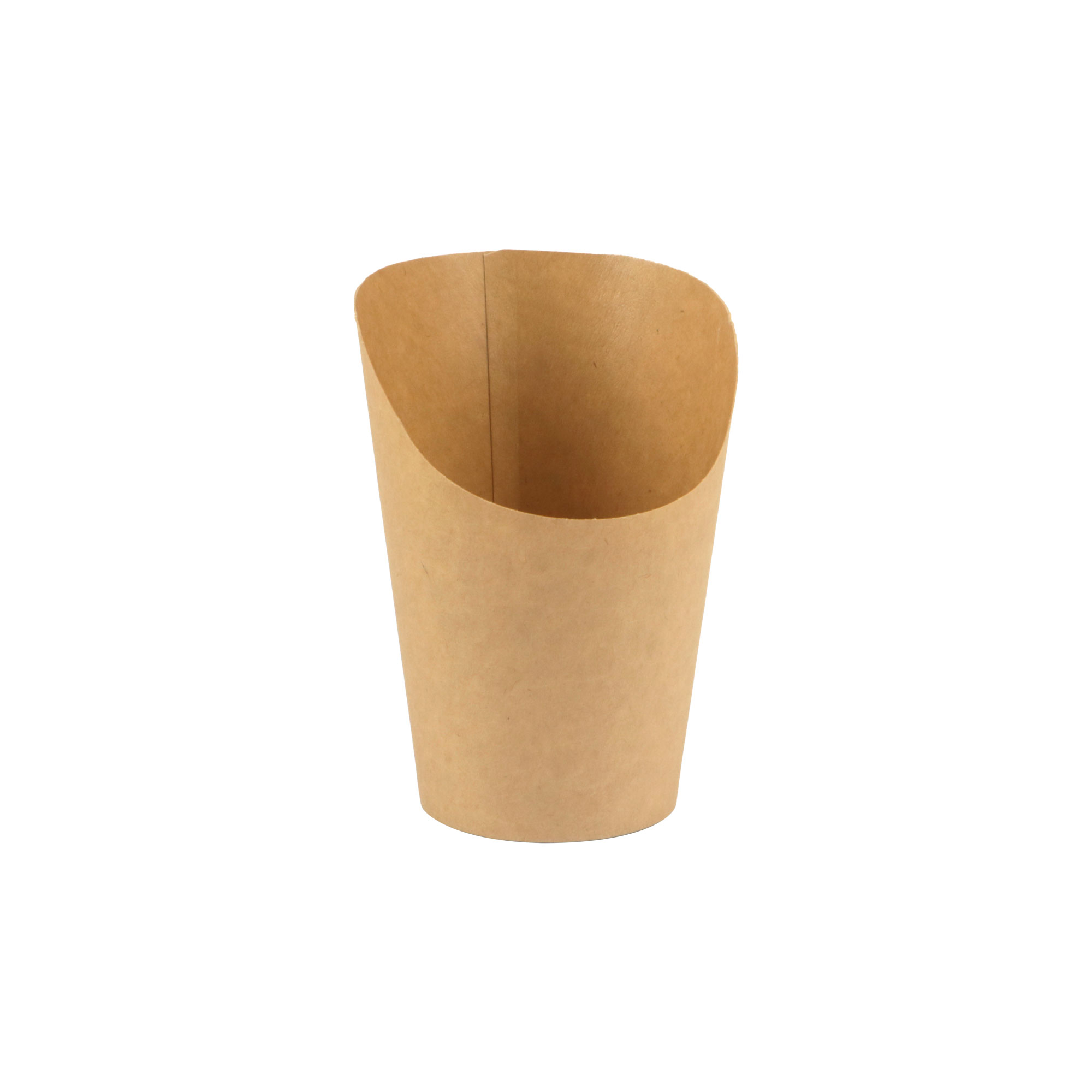 Picture of Ds à 1000 wrapbeker 300 ml (12oz) bruin, ø6x12 cm 