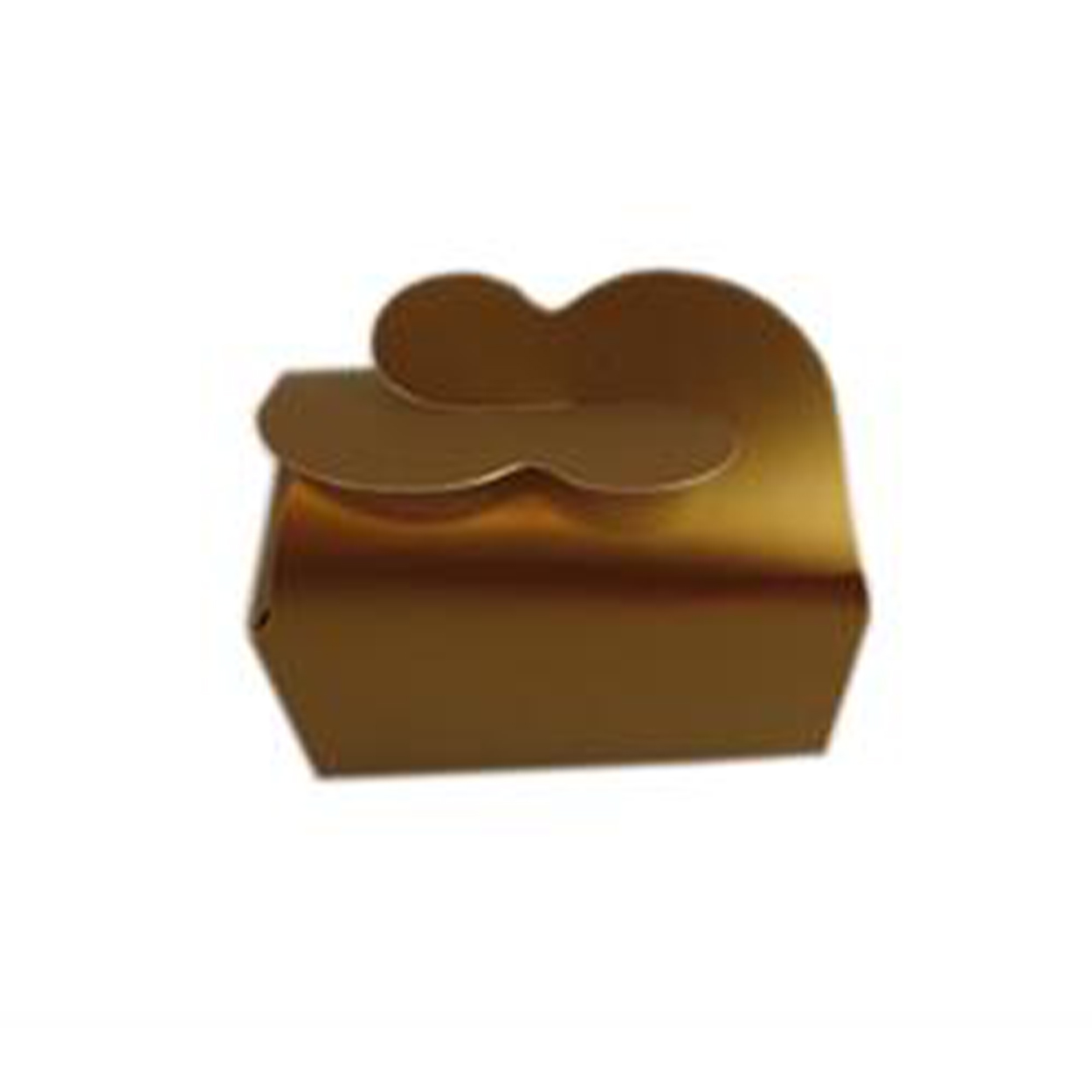 Afbeelding van Pak à 25 bonbondoos 2 bonbon goud