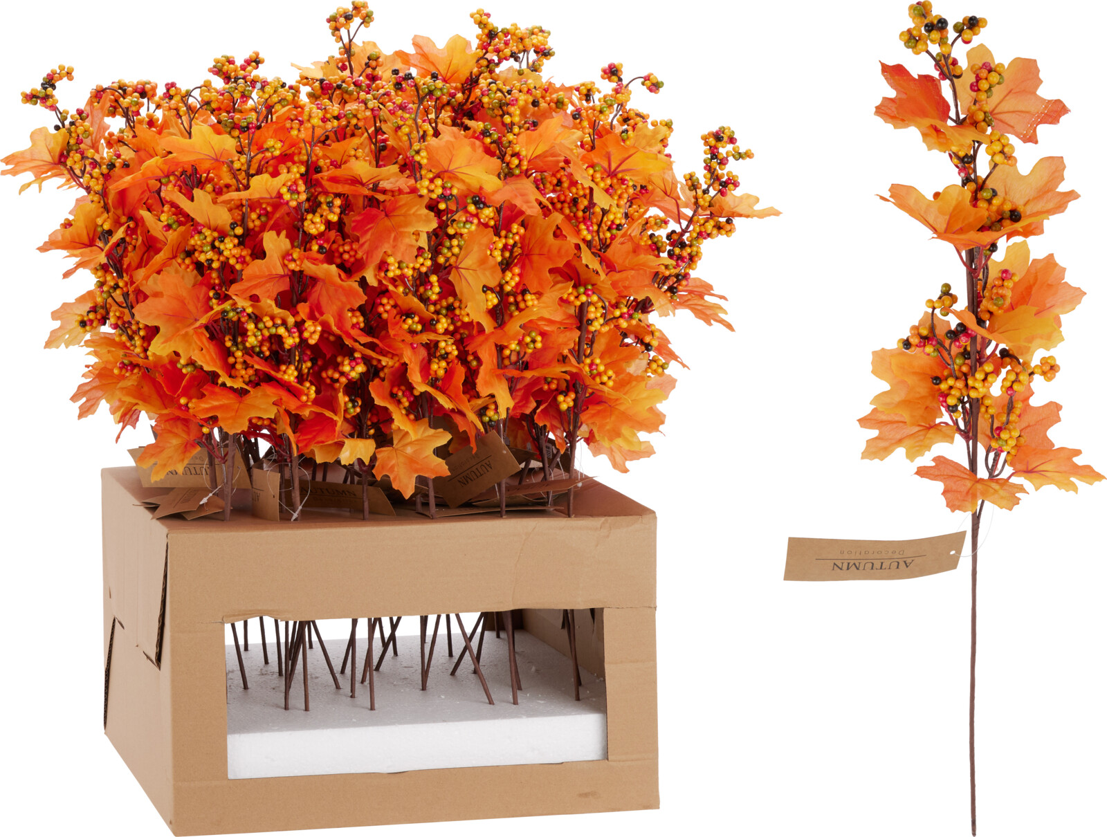 Picture of Bessen tak herfst 60 cm oranje