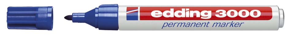 Afbeelding van Edding stift 3000 blauw 