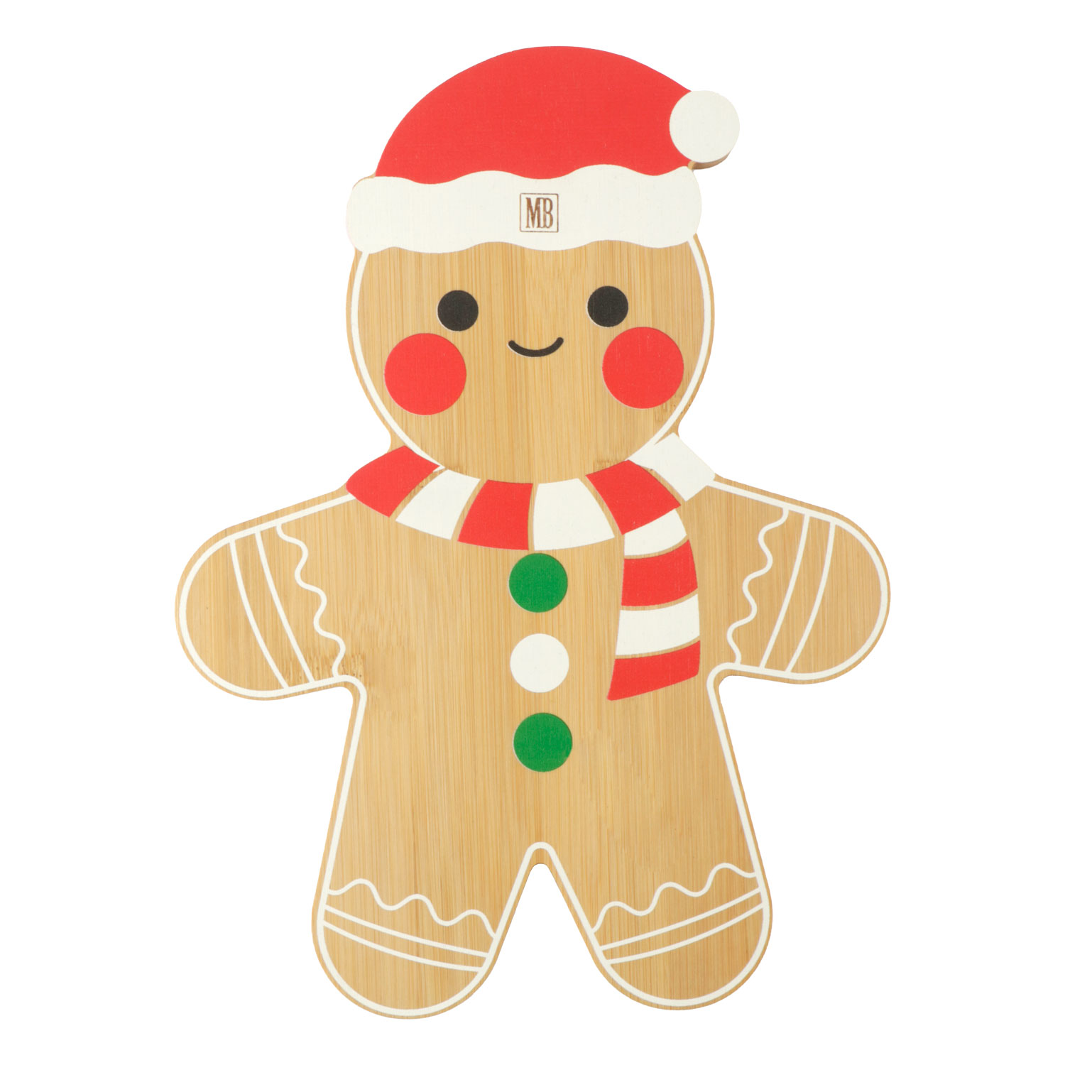 Afbeelding van Bamboe gingerbread man 22x30 cm 