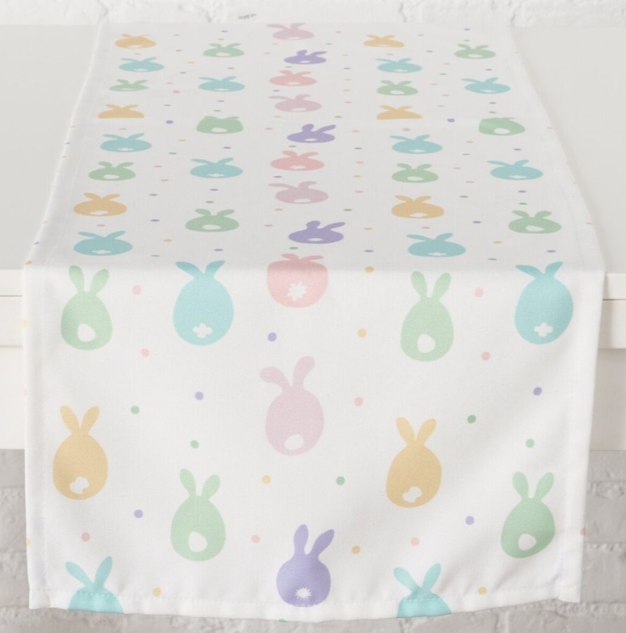 Afbeelding van Tafelloper 40x140 cm paashaas