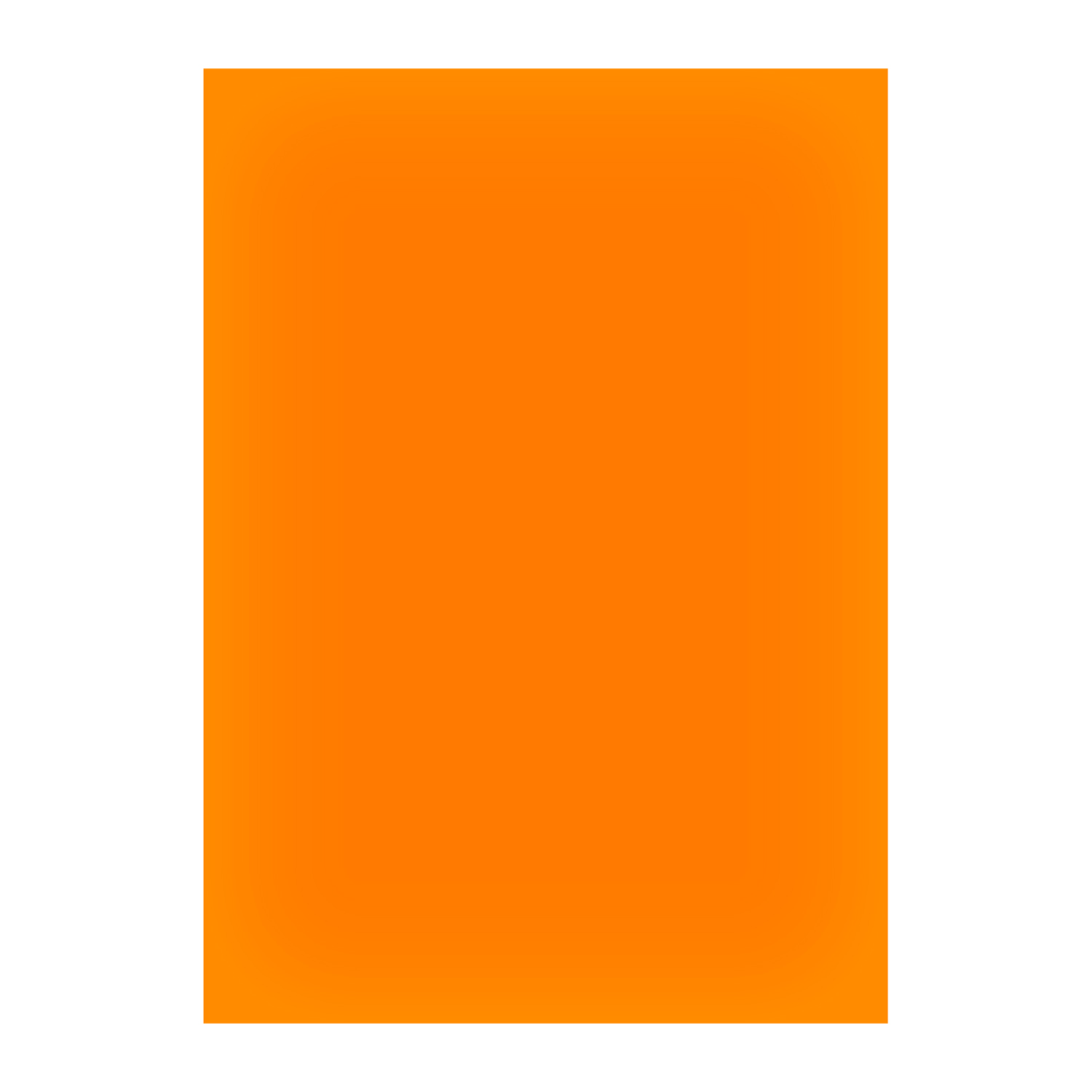 Afbeelding van Pak à 100 prijskaart fluor licht oranje 21x29 cm 18