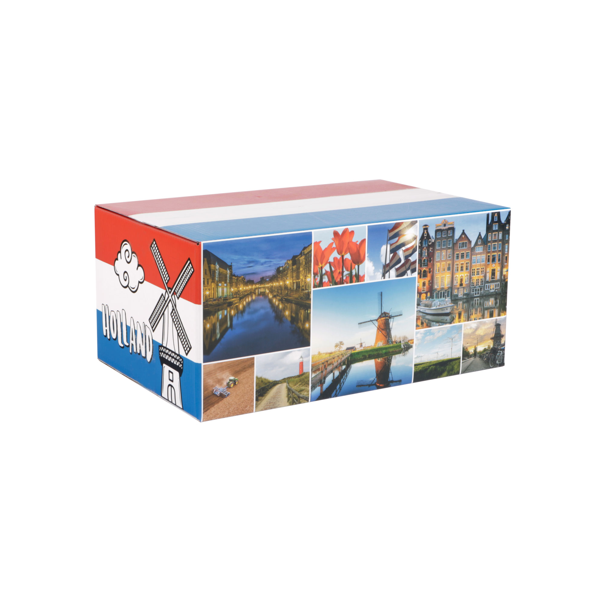 Picture of Pakketdoos A140 I love Holland 31x20x14 cm 
