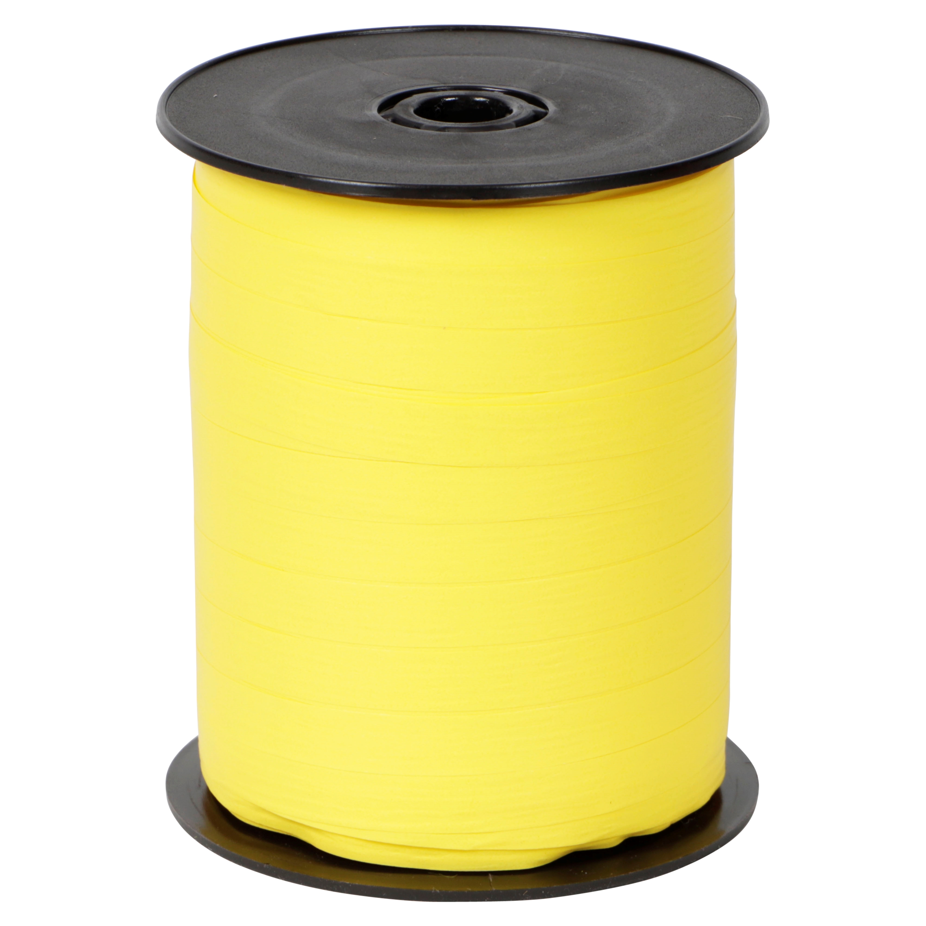 Picture of Rol krullint paperlook 10 mm 250 mtr geel