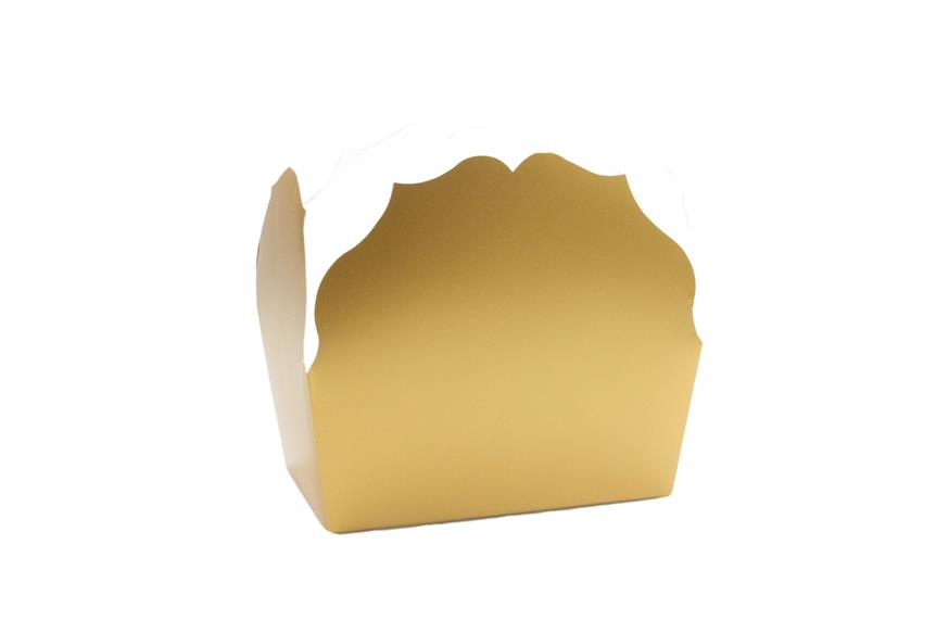 Picture of Pak à 25 bonbondoos 750 gram goud