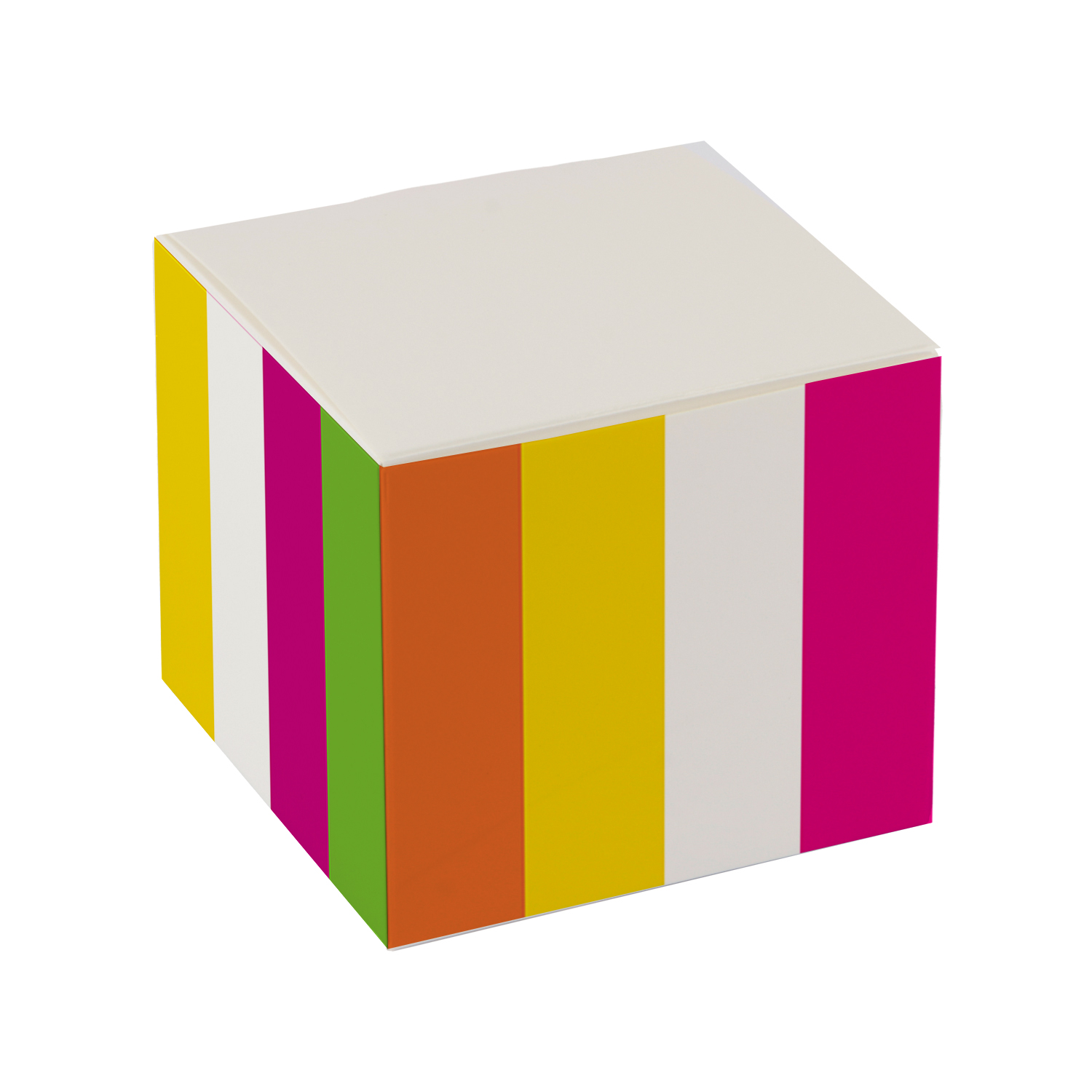 Afbeelding van Ds à 50 kubus klepdoosje 500 gram Strepen