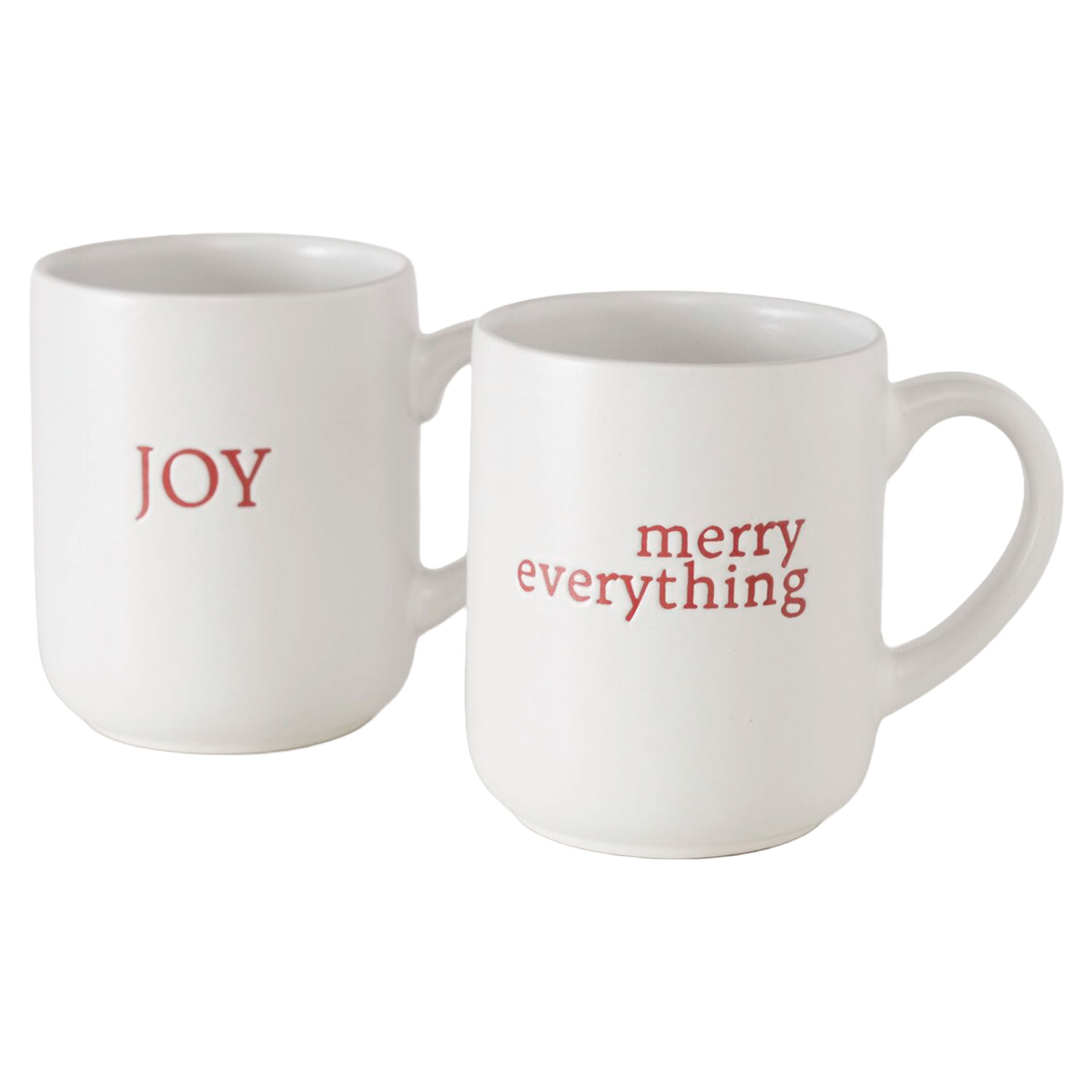 Afbeelding van Mok porselein 330 ml Joy/Merry everything assorti