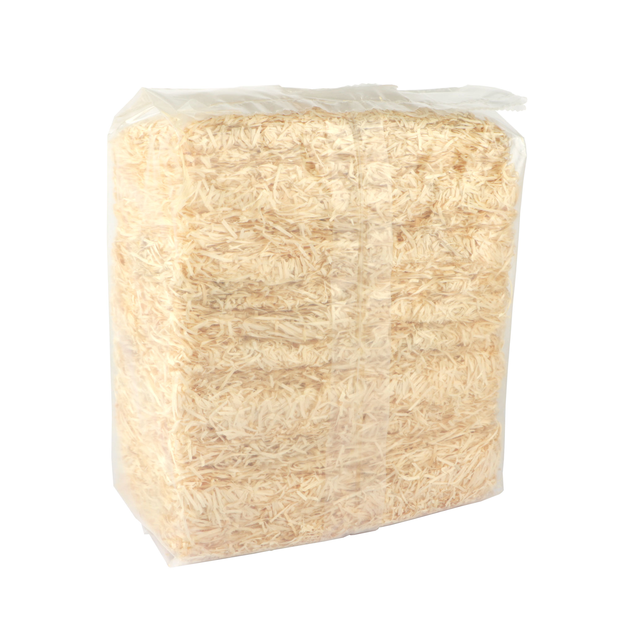 Picture of Sack mit 1 kg FSC-Holzwolle blank fein
