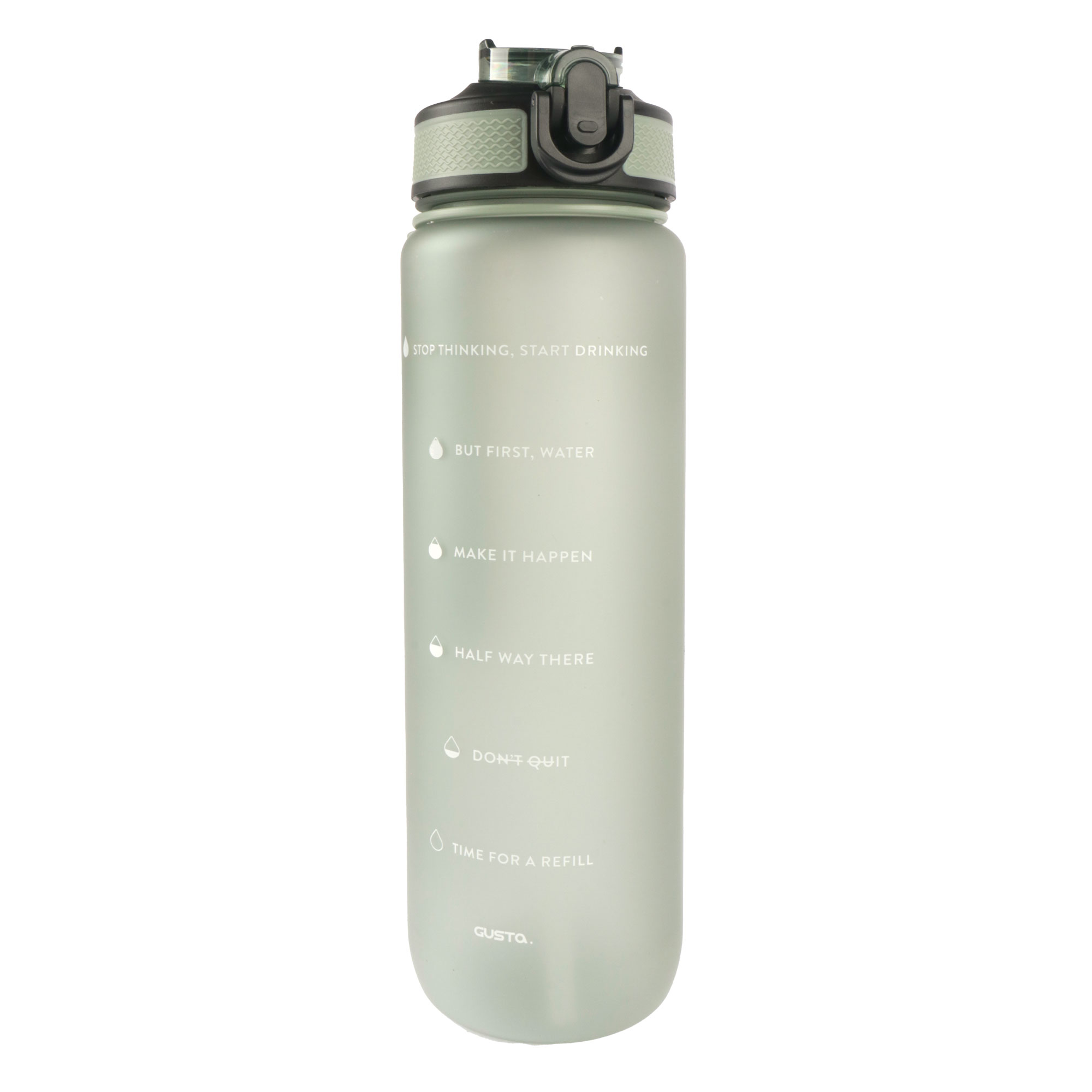 Picture of Motivatie drinkfles 1 liter groen