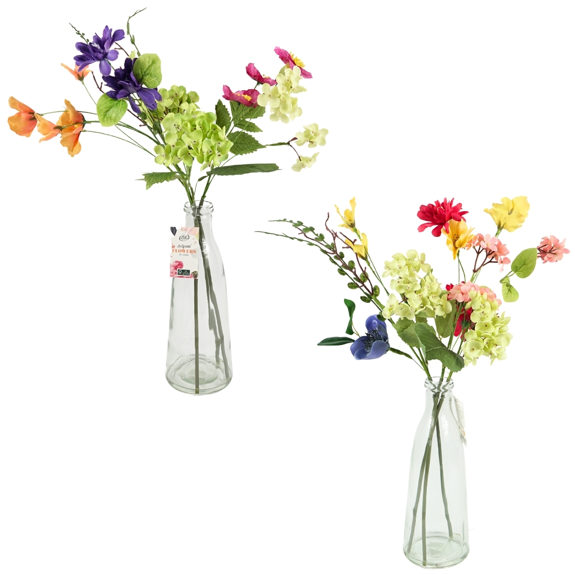 Picture of Kunstbloem in vaas 55 cm assorti