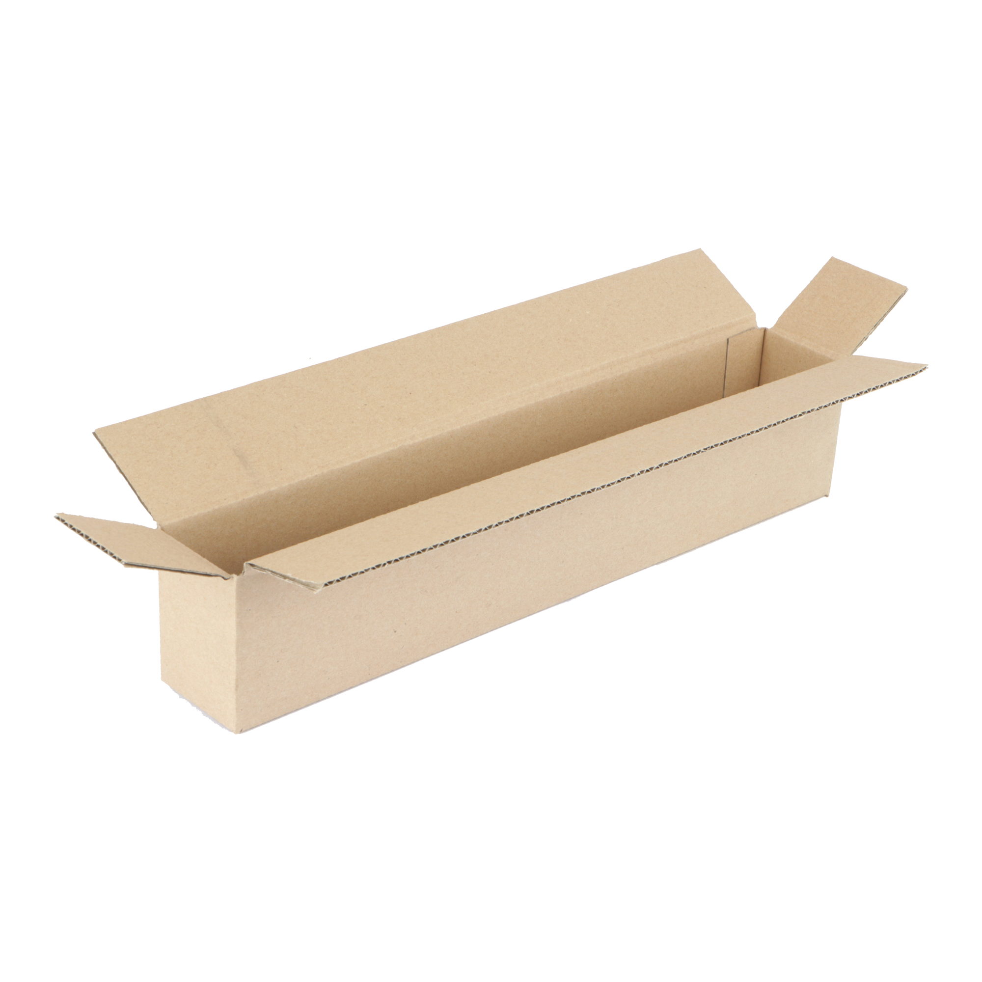 Picture of Kartonnen doos 42x6x8 cm enkel golf  (uc)