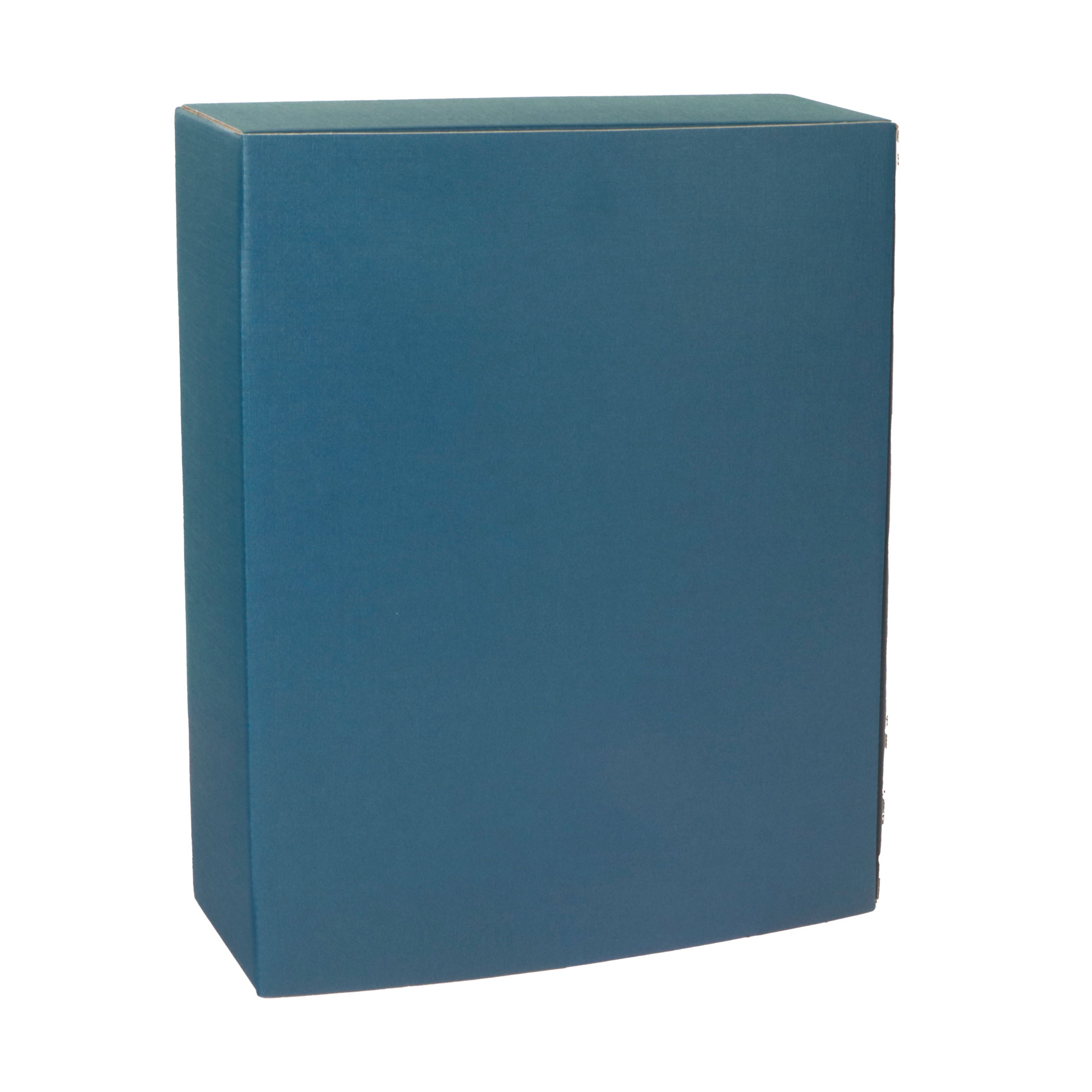 Picture of Ds à 30 geschenkdoos 3 fles 34x27x9,5 cm unica blauw