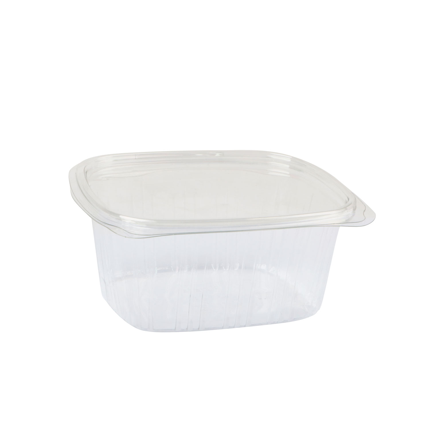 Picture of Ds à 500 standipack Rpet schaal met vast deksel 500 ml transparant