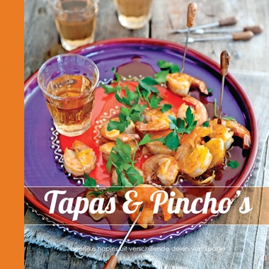 Picture of Boekje 20x20 cm 92 blz Tapas & Pincho's (ucl)