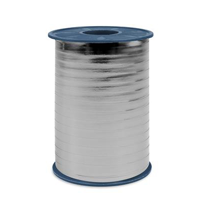 Picture of Rol krullint 5 mm 400 mtr metallic zilver 