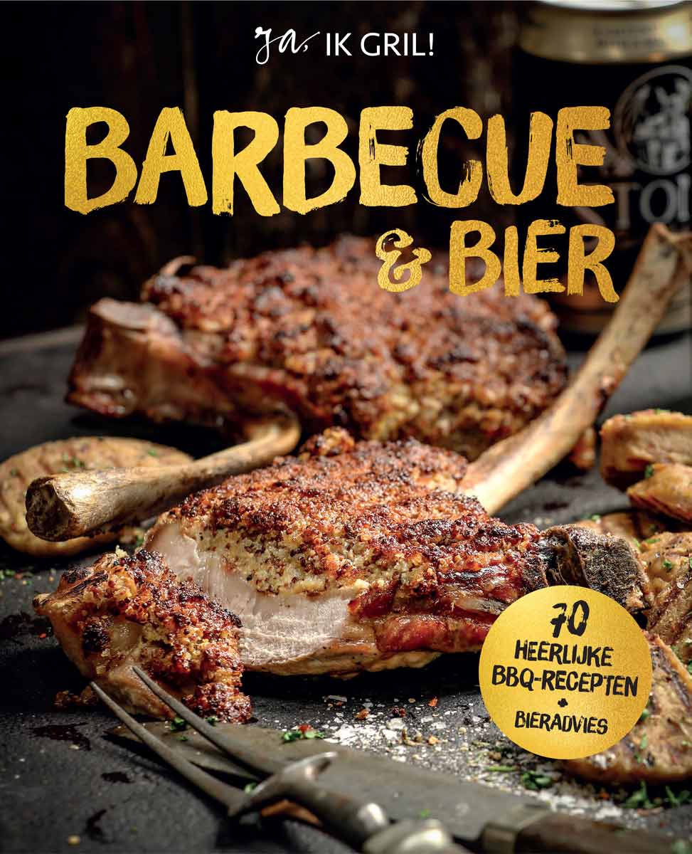 Afbeelding van Boek 26,5x22x2,2 cm 176 blz Barbecue en Bier (uc)