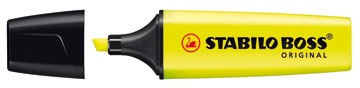 Afbeelding van Markeerstift fluor geel Stabilo Boss 