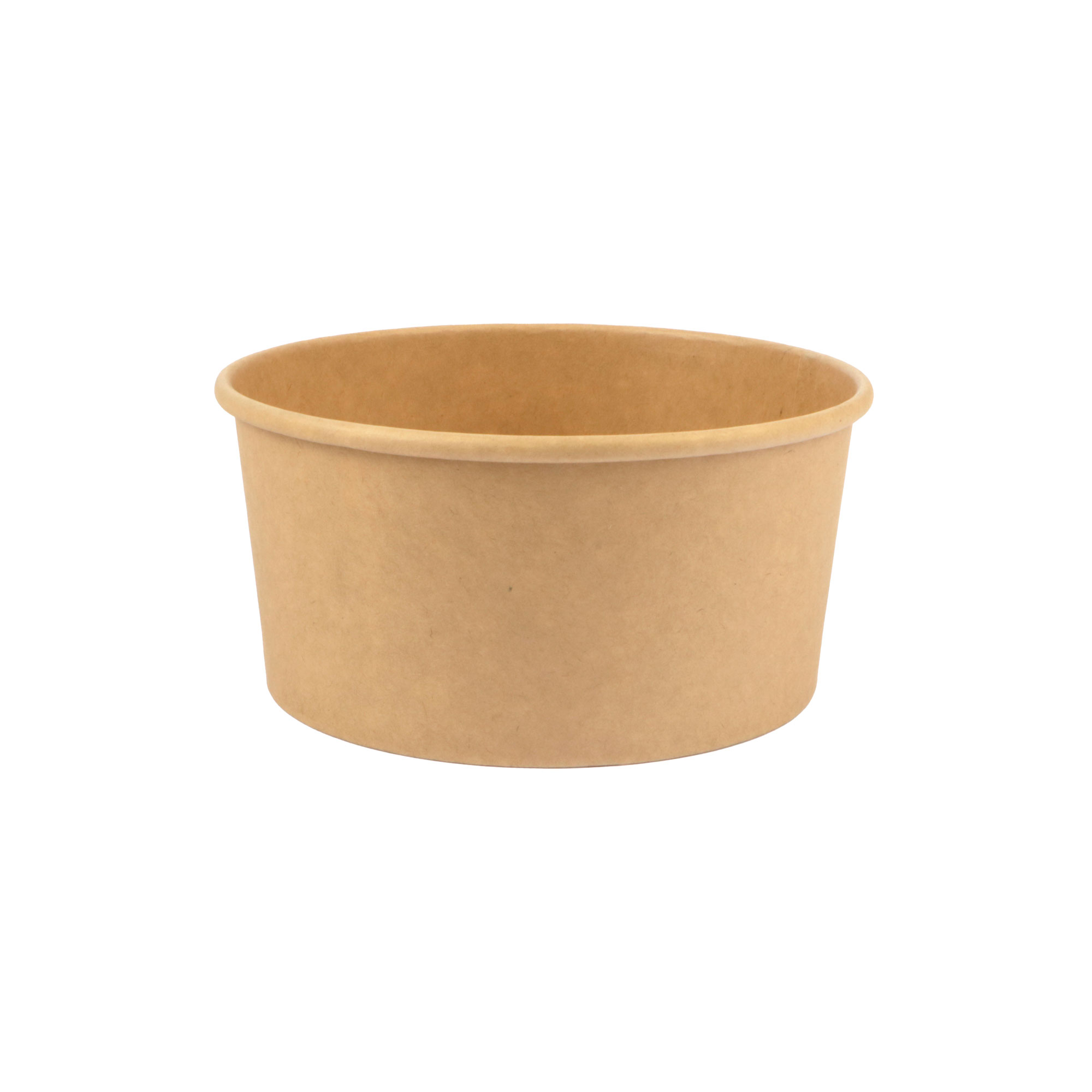 Picture of Ds à 300 kraft foodcontainer/saladebowl 500ml r15x4,5 cm