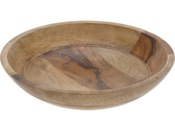 Afbeelding van Mango houten schaal 30x6,8 cm 