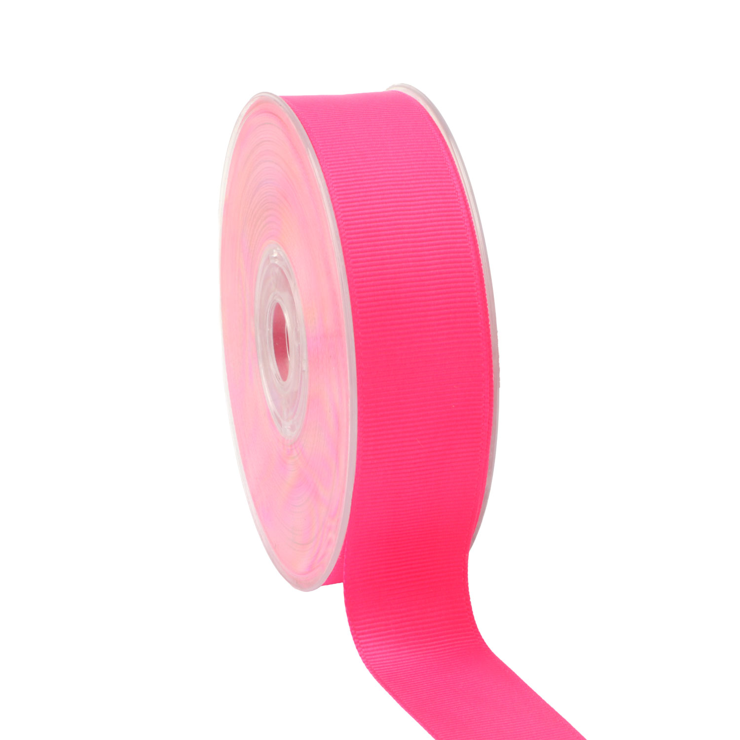 Afbeelding van Rol dubbel gros grain riblint 25 mm 20 mtr fuchsia