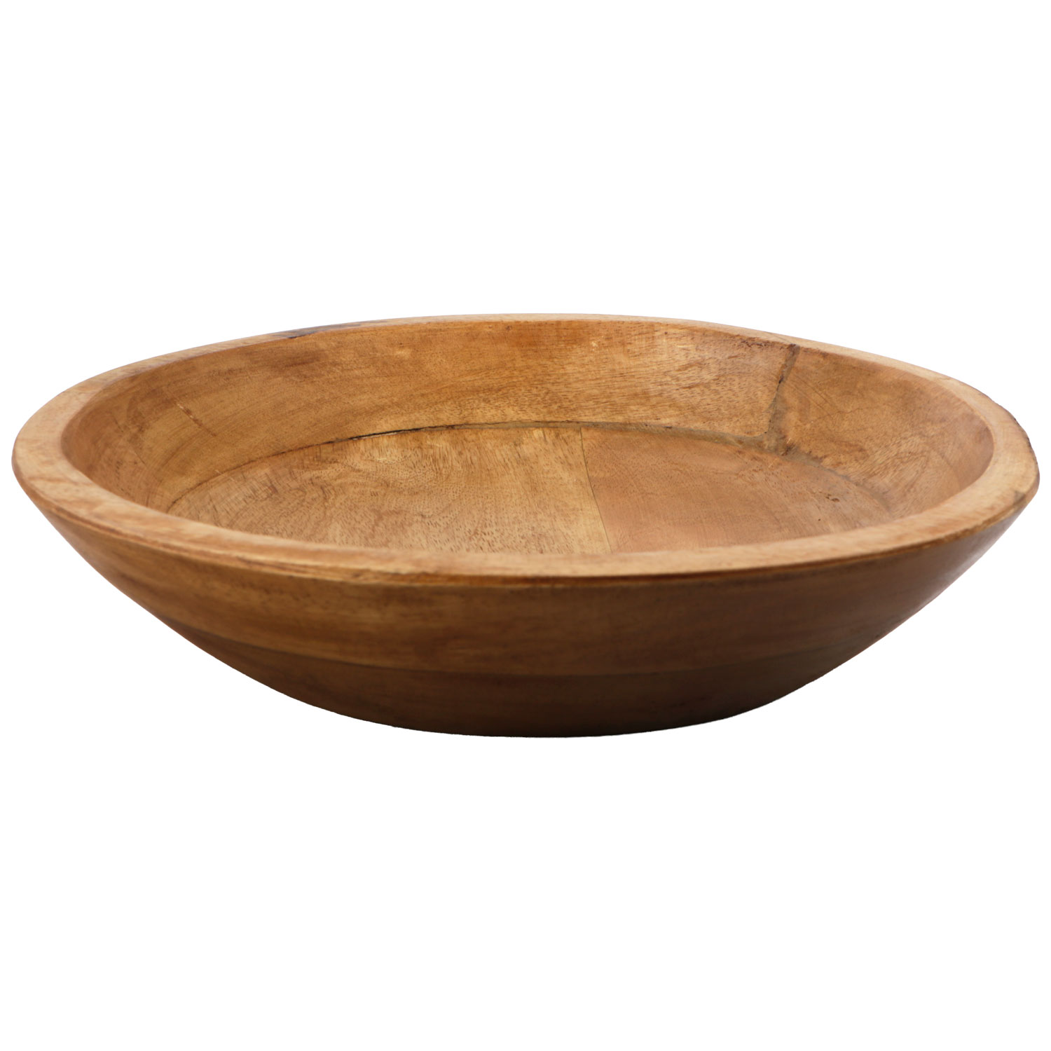 Afbeelding van Mango houten schaal 30x6,8 cm 
