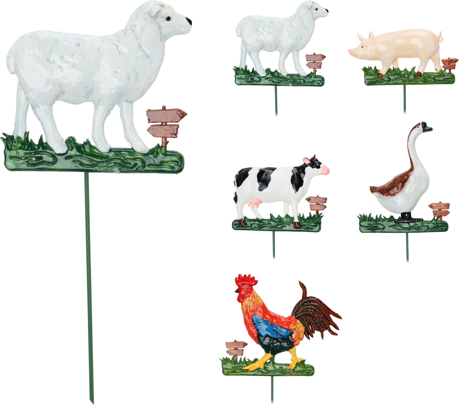 Picture of Steker 42 cm boerderijdieren assorti
