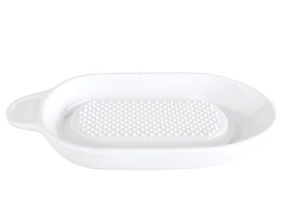 Afbeelding van Rasp 20,5x9 cm keramiek wit 