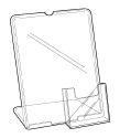 Picture of Acryl l standaard a4 met folderhouder 1/3 a4 (uc)