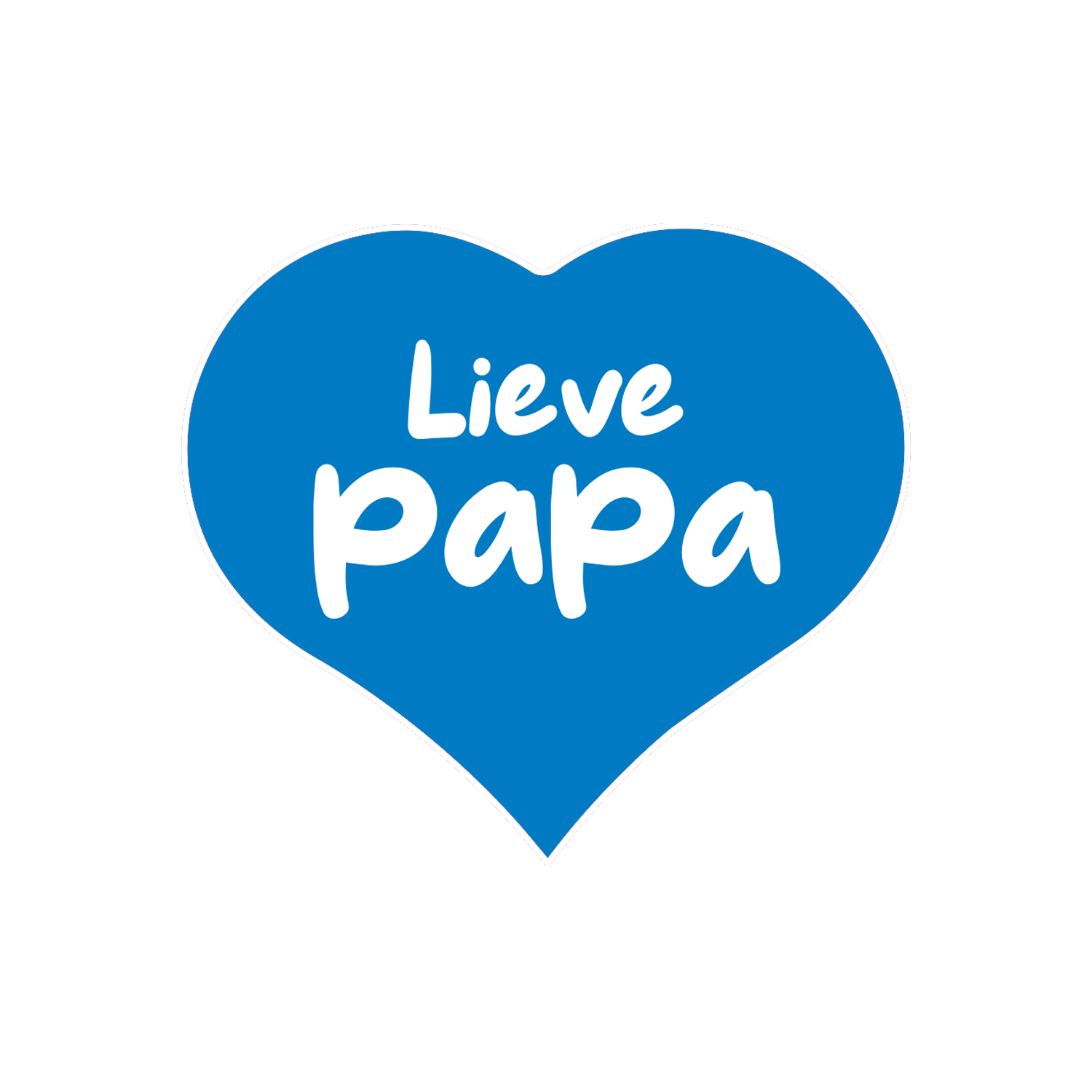 Afbeelding van Ds à 250 kado etiket 4,2x3,7 cm Lieve papa