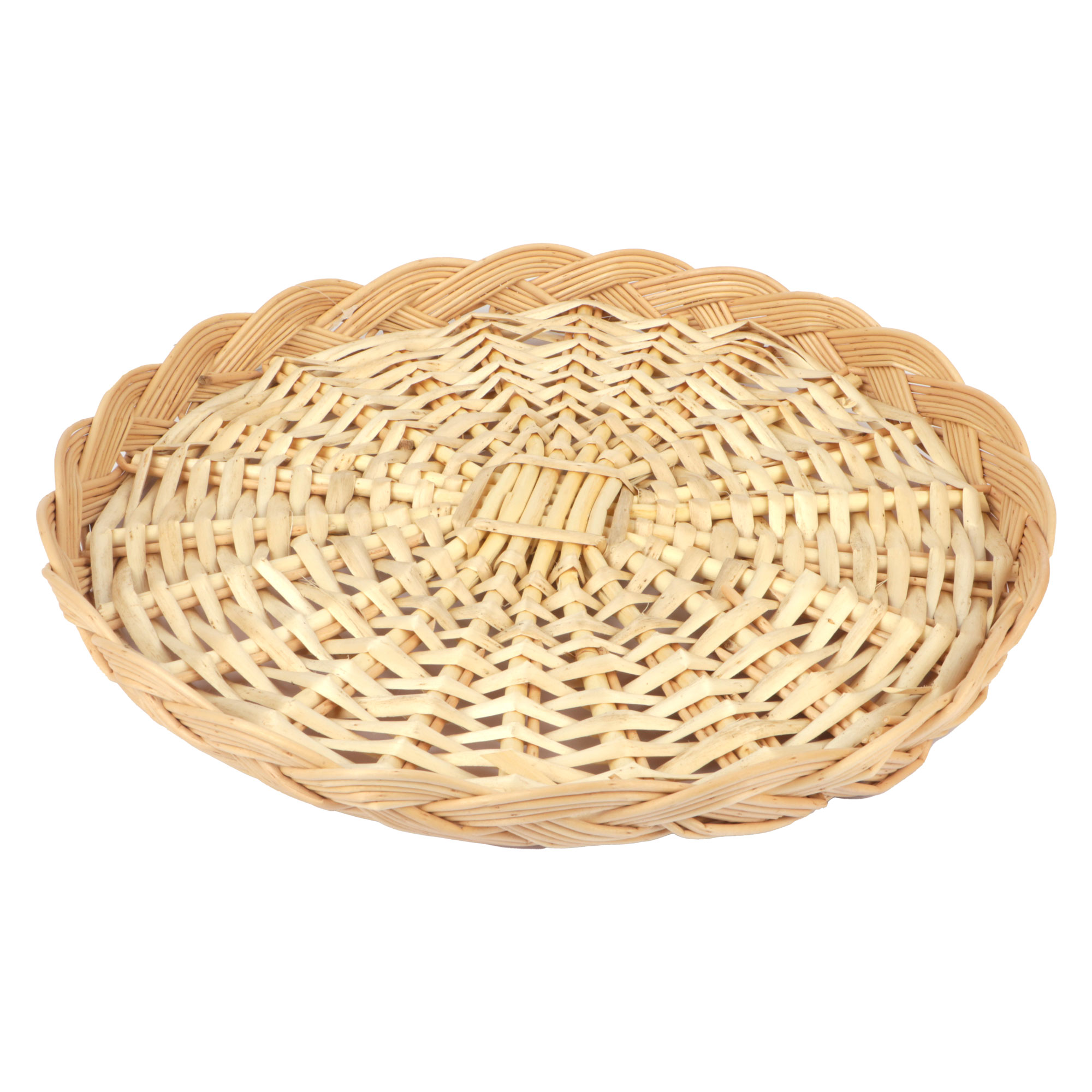 Picture of Basket round 35x3 cm willow