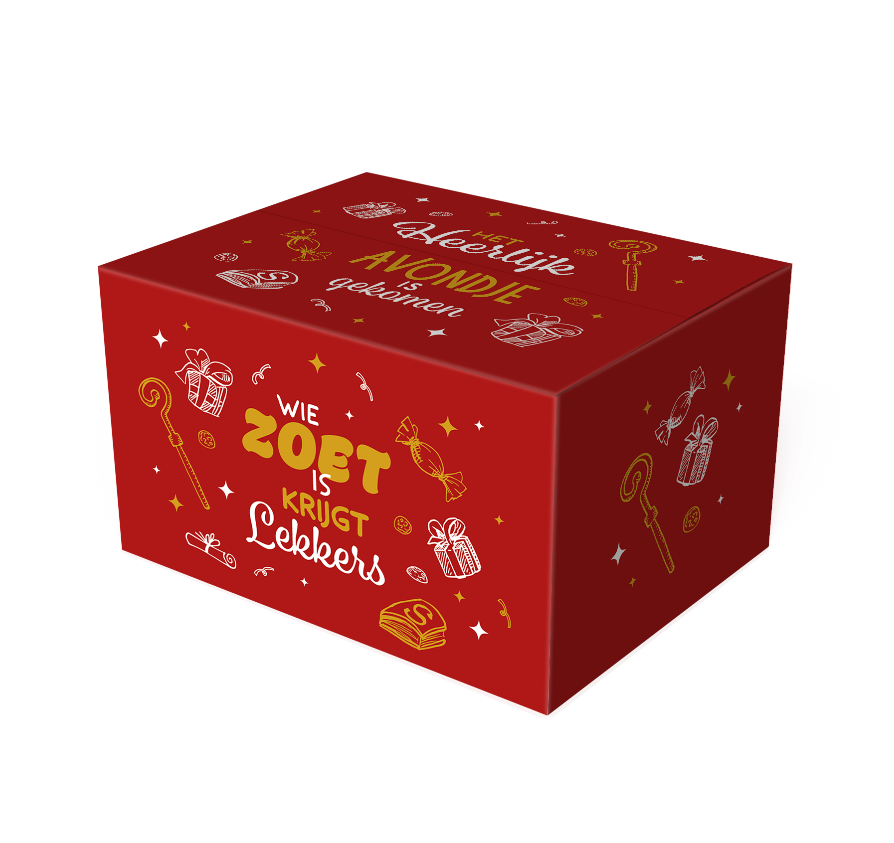 Afbeelding van Pakketdoos 25x15x12 cm Sinterklaas 2026