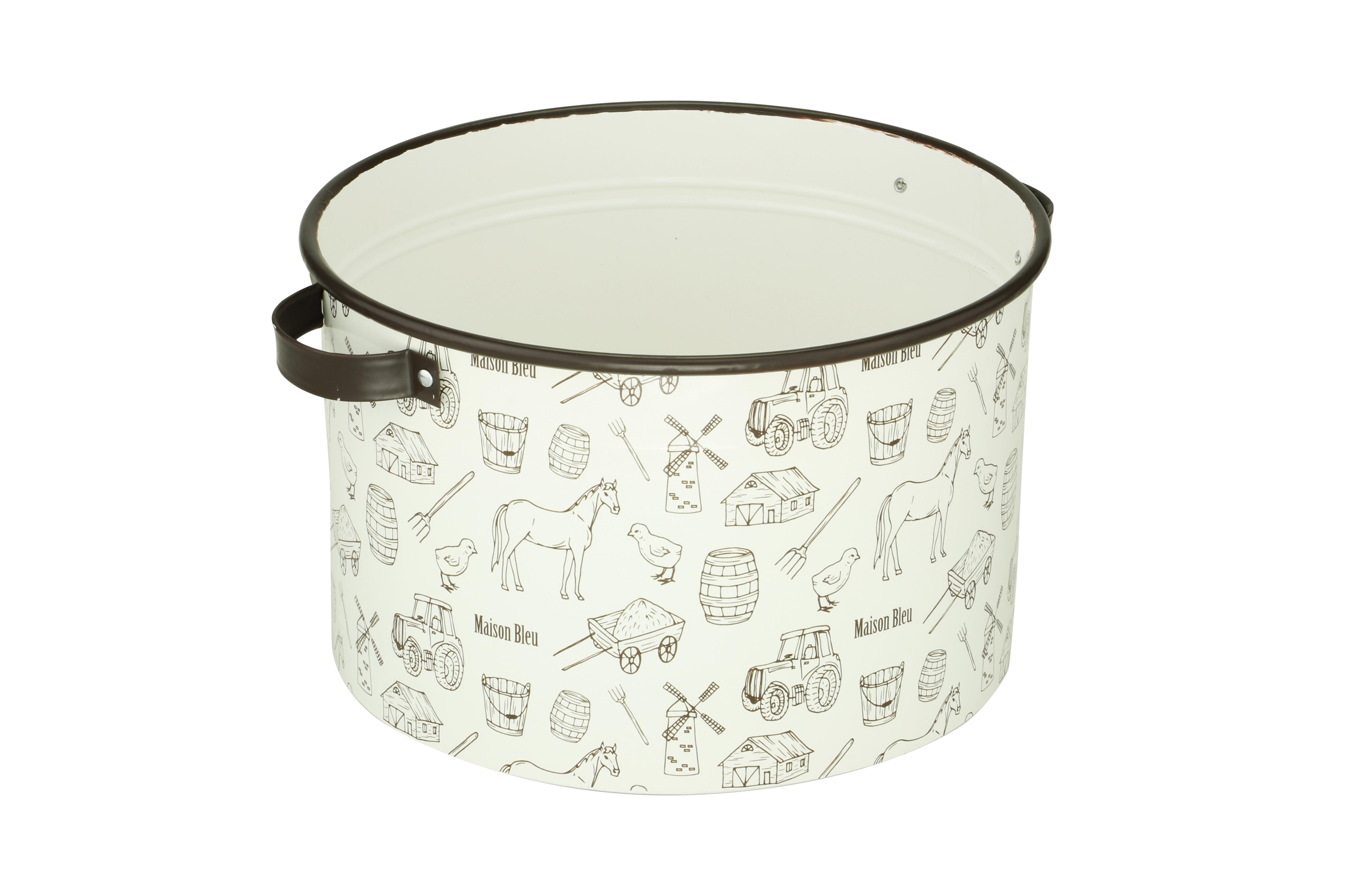 Picture of Metalen bak 25x15 cm met grepen Streekproducten