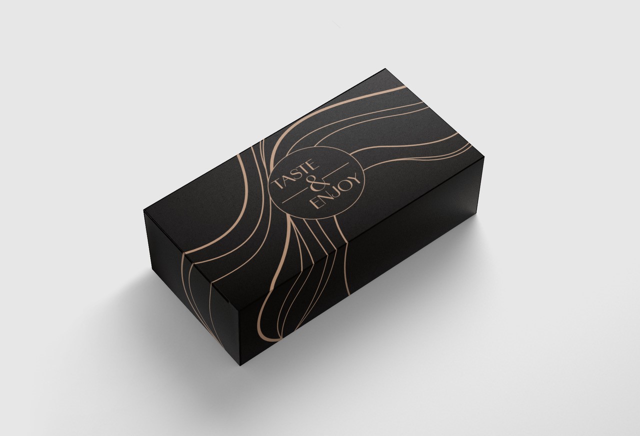 Afbeelding van Geschenkdoos 2 fles 33,5x18,7x9,5 cm Taste & Enjoy