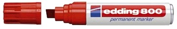 Afbeelding van Edding stift 800 rood