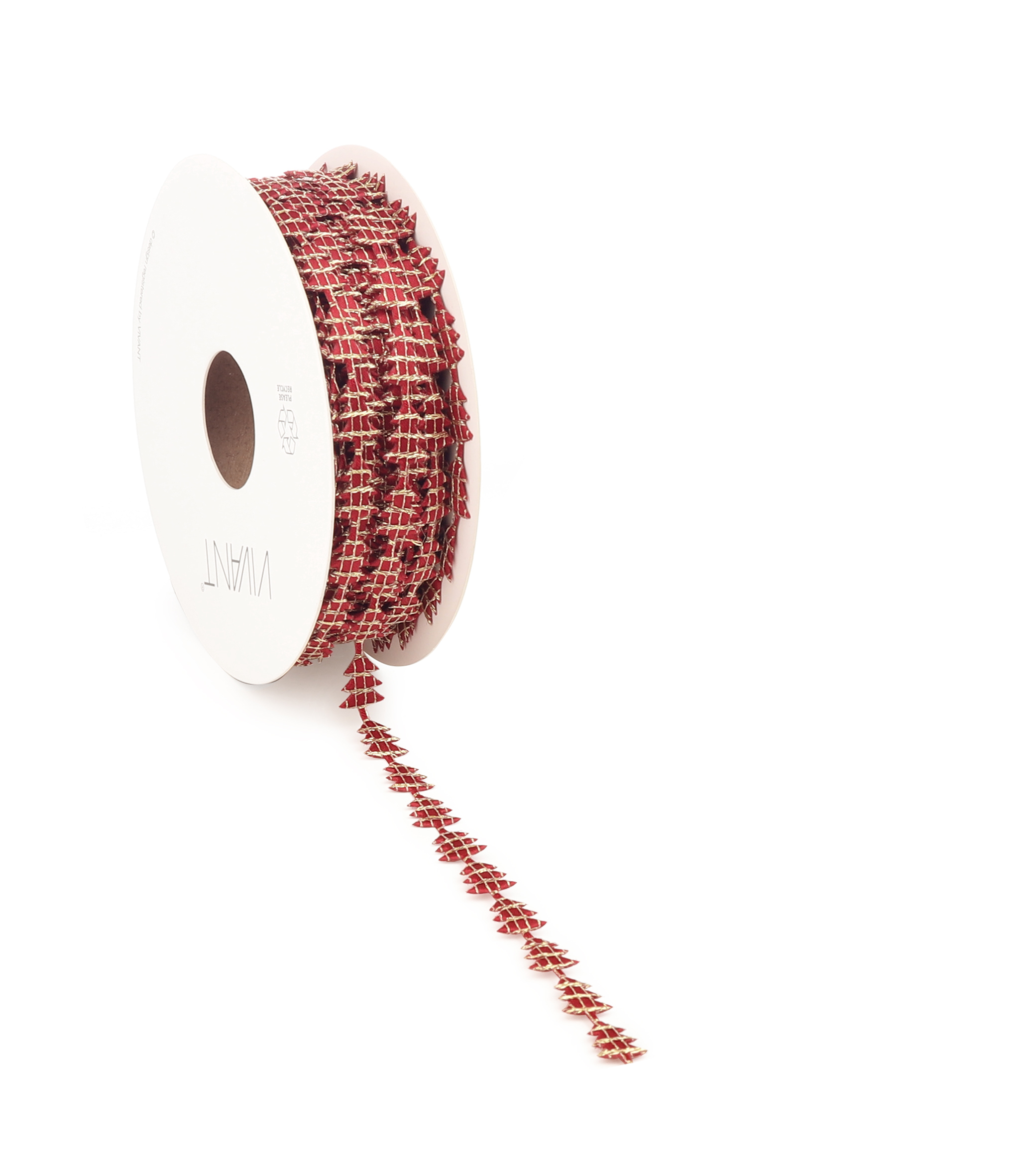 Picture of Rol kerstbomenlint 8 mm 15 mtr rood