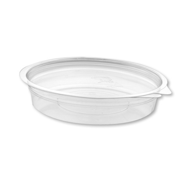 Picture of Ds à 480 olipack apet bak rond met deksel 130 ml transparant