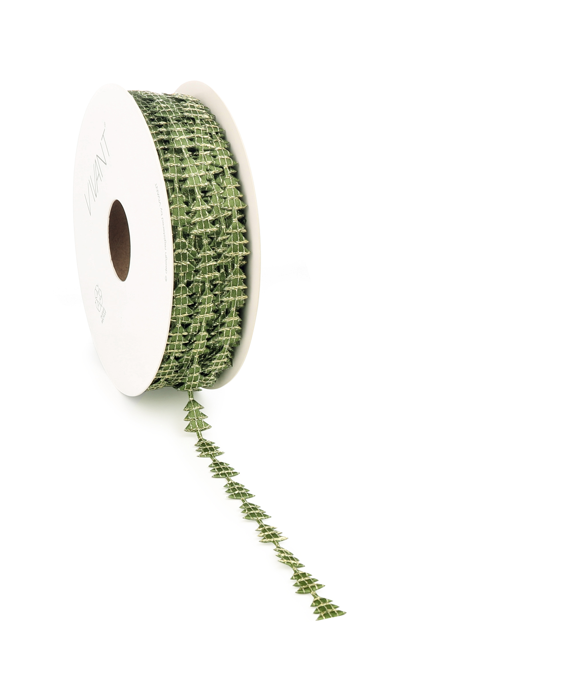 Picture of Rol kerstbomenlint 8 mm 15 mtr groen