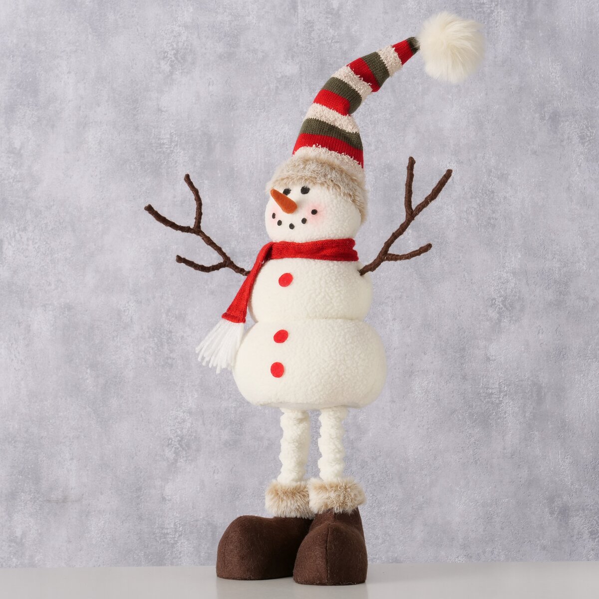Afbeelding van Sneeuwpop staand 64 cm met telescoop benen